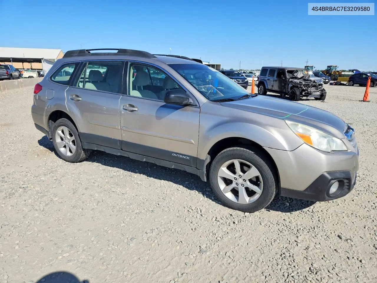 2014 Subaru Outback 2.5I VIN: 4S4BRBAC7E3209580 Lot: 60887436