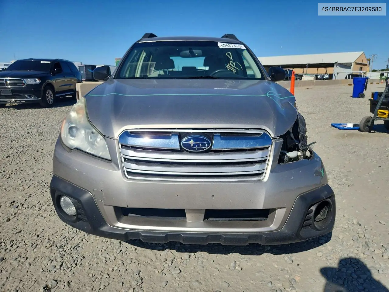 2014 Subaru Outback 2.5I VIN: 4S4BRBAC7E3209580 Lot: 60887436