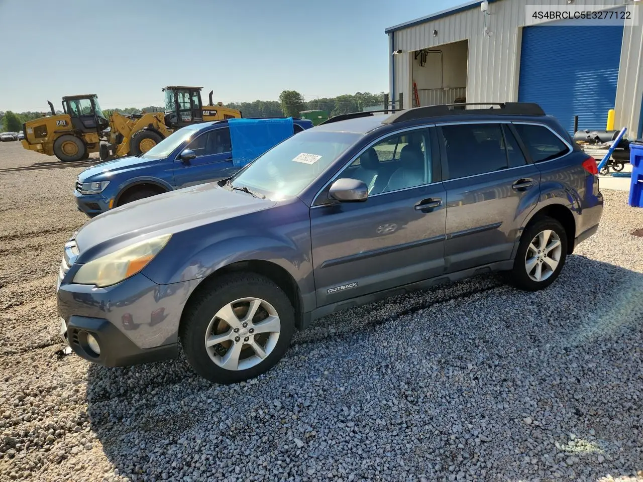 2014 Subaru Outback 2.5I Limited VIN: 4S4BRCLC5E3277122 Lot: 61292206