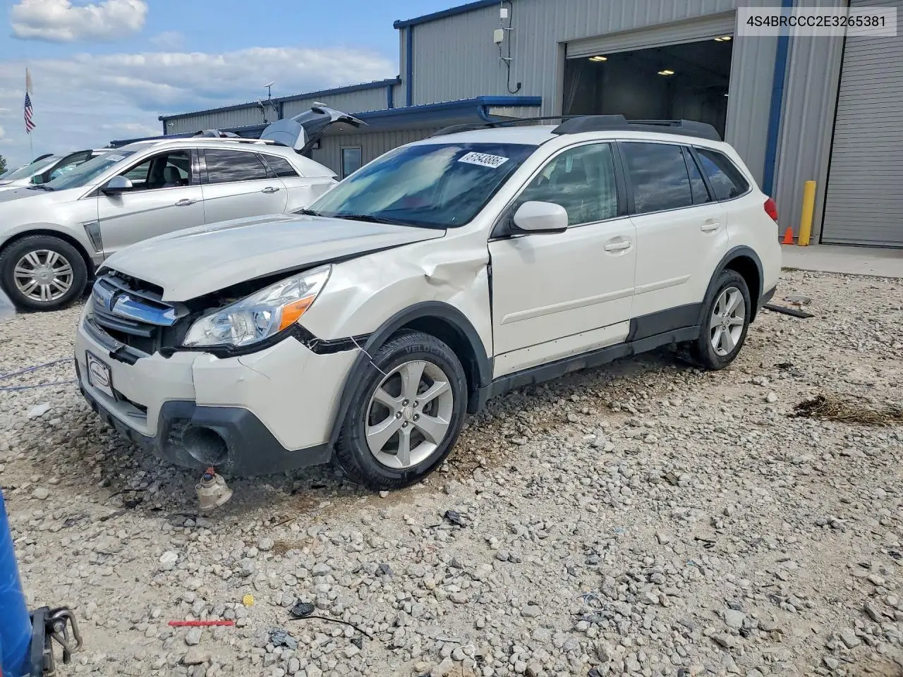 4S4BRCCC2E3265381 2014 Subaru Outback 2.5I Premium