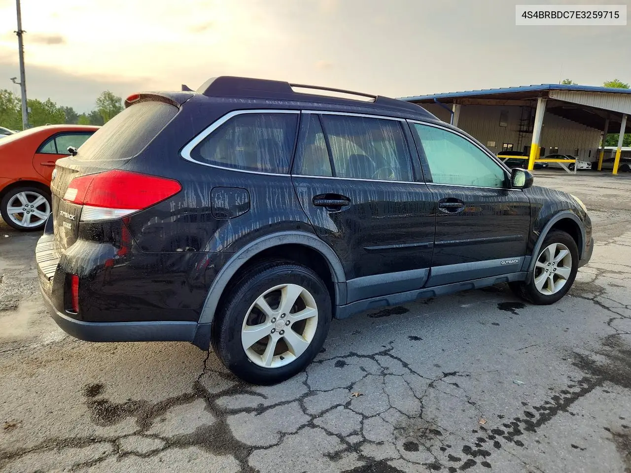 2014 Subaru Outback 2.5I Premium VIN: 4S4BRBDC7E3259715 Lot: 61663316