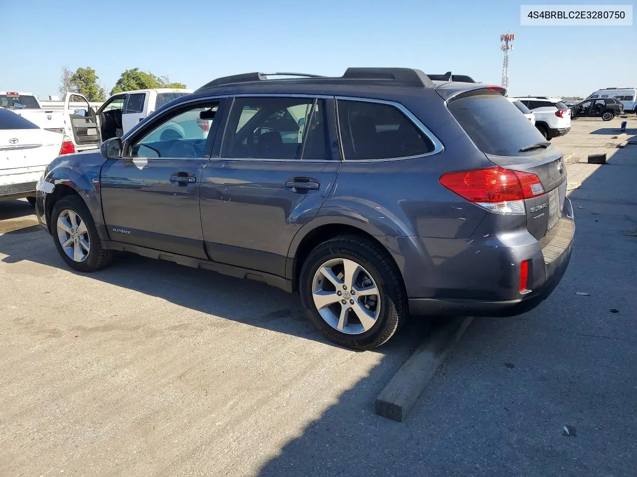 2014 Subaru Outback 2.5I Limited VIN: 4S4BRBLC2E3280750 Lot: 61689266