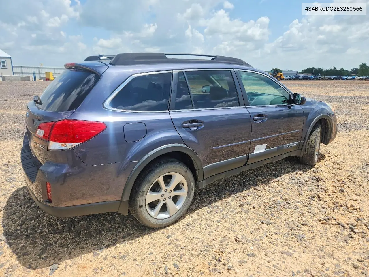 2014 Subaru Outback 2.5I Premium VIN: 4S4BRCDC2E3260566 Lot: 61700116