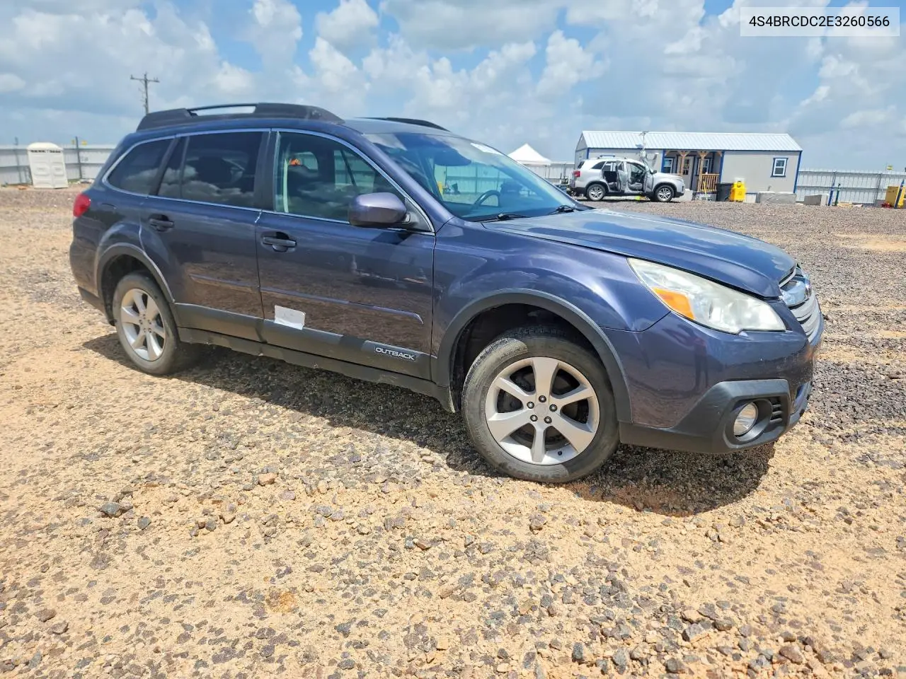 2014 Subaru Outback 2.5I Premium VIN: 4S4BRCDC2E3260566 Lot: 61700116
