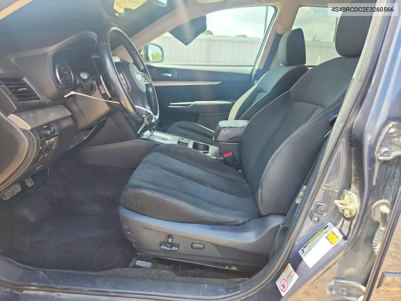 2014 Subaru Outback 2.5I Premium VIN: 4S4BRCDC2E3260566 Lot: 61700116