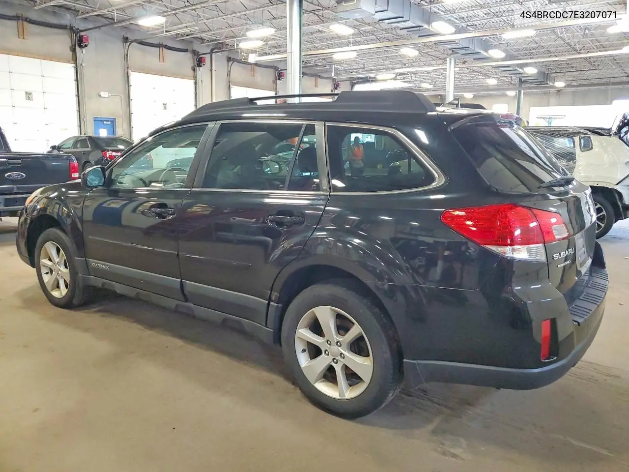 2014 Subaru Outback 2.5I Premium VIN: 4S4BRCDC7E3207071 Lot: 61844306