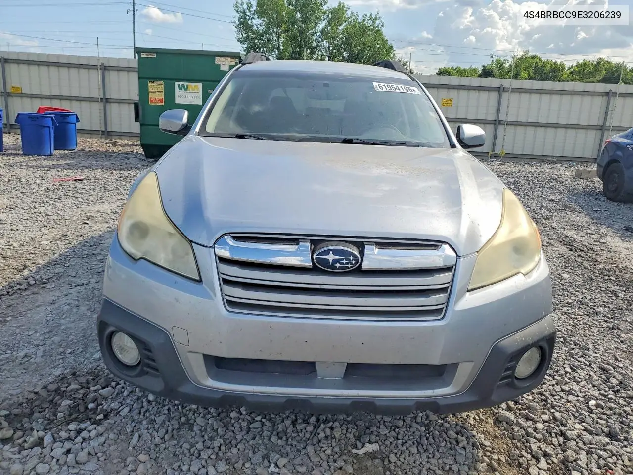 4S4BRBCC9E3206239 2014 Subaru Outback 2.5I Premium