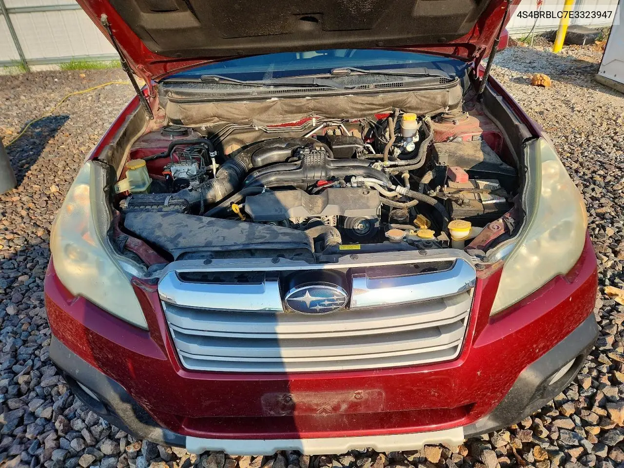 2014 Subaru Outback 2.5I Limited VIN: 4S4BRBLC7E3323947 Lot: 61967346