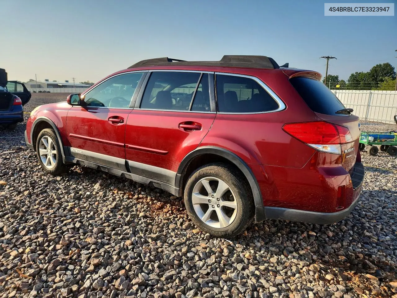 2014 Subaru Outback 2.5I Limited VIN: 4S4BRBLC7E3323947 Lot: 61967346
