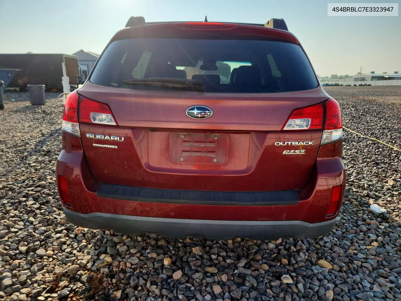 2014 Subaru Outback 2.5I Limited VIN: 4S4BRBLC7E3323947 Lot: 61967346