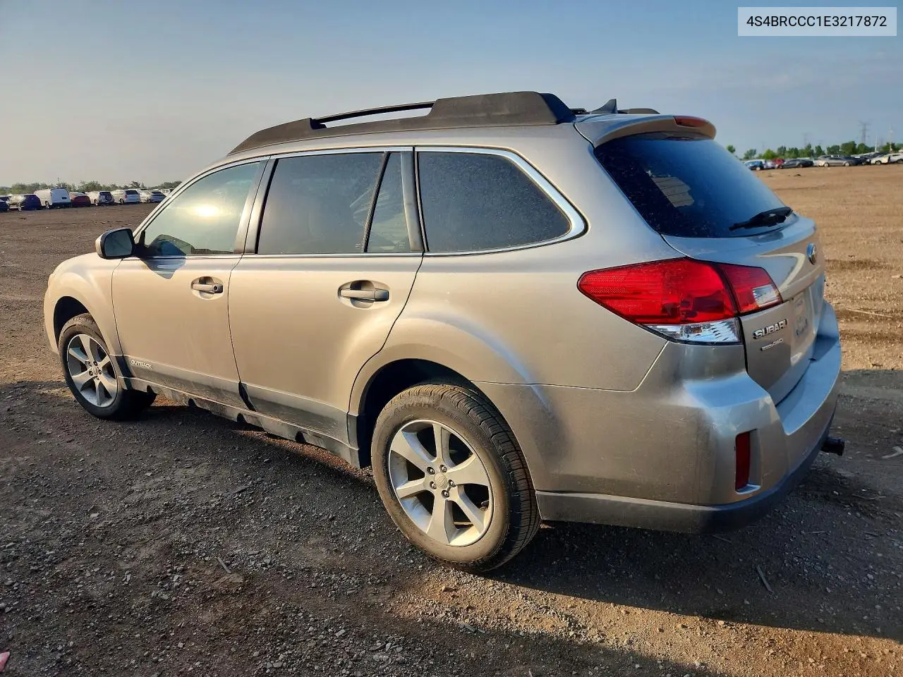 2014 Subaru Outback 2.5I Premium VIN: 4S4BRCCC1E3217872 Lot: 61980296