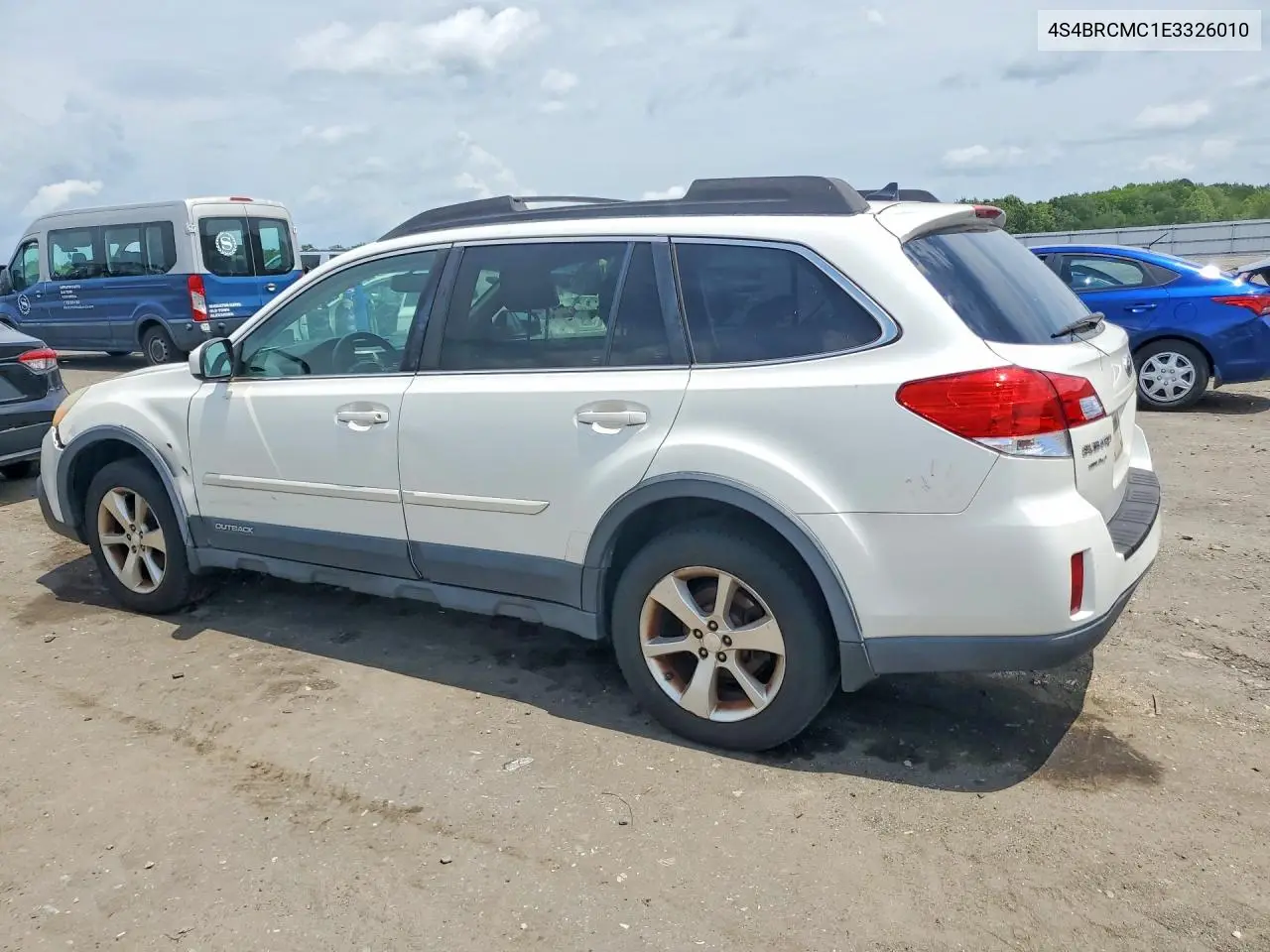 2014 Subaru Outback 2.5I Limited VIN: 4S4BRCMC1E3326010 Lot: 62015186