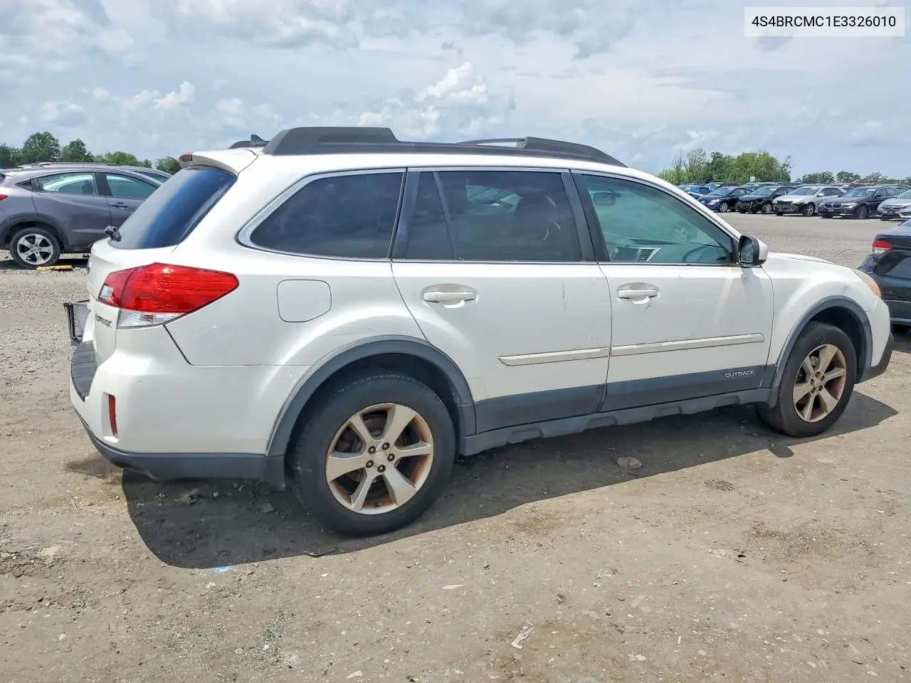 2014 Subaru Outback 2.5I Limited VIN: 4S4BRCMC1E3326010 Lot: 62015186