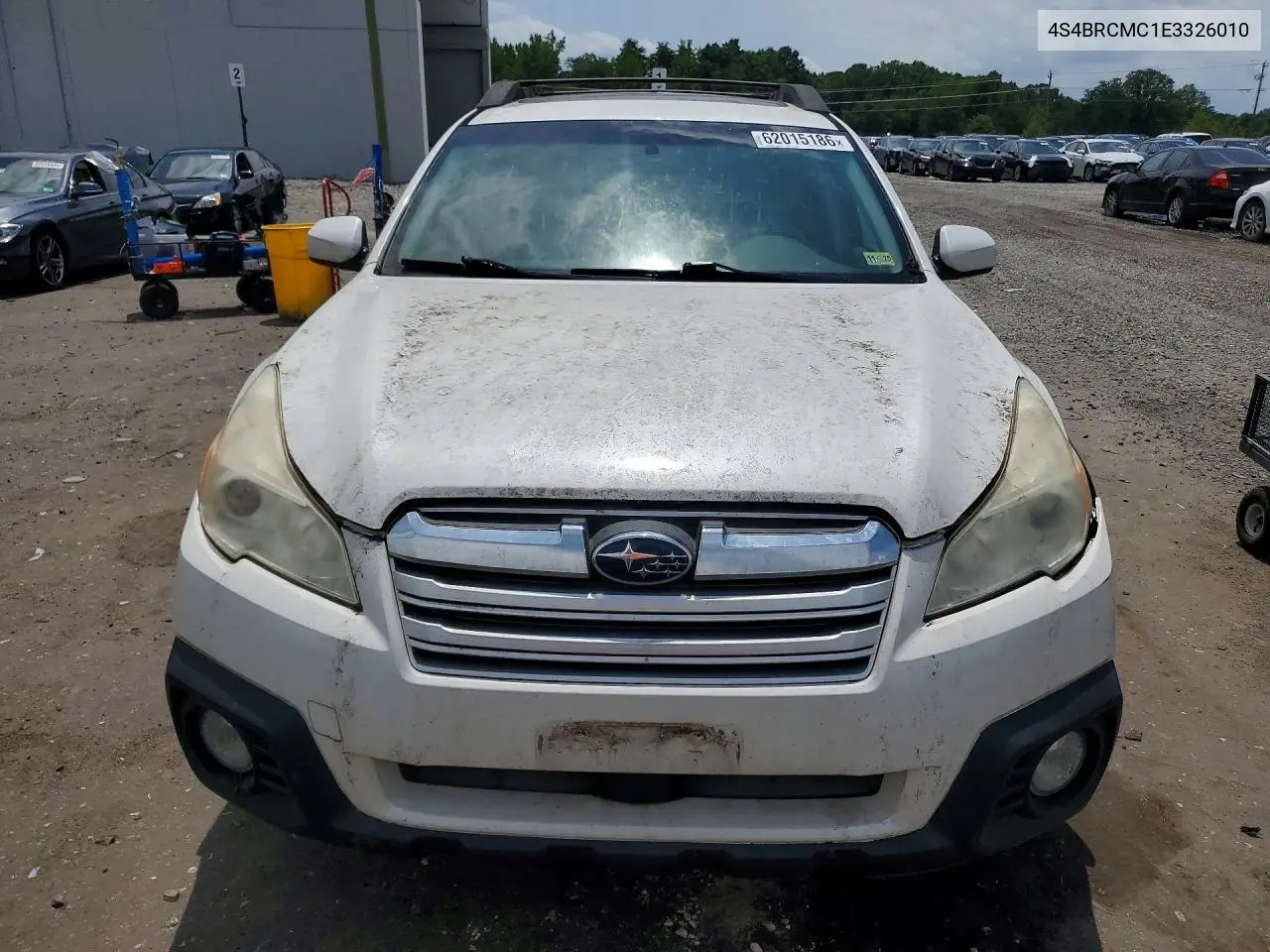 2014 Subaru Outback 2.5I Limited VIN: 4S4BRCMC1E3326010 Lot: 62015186