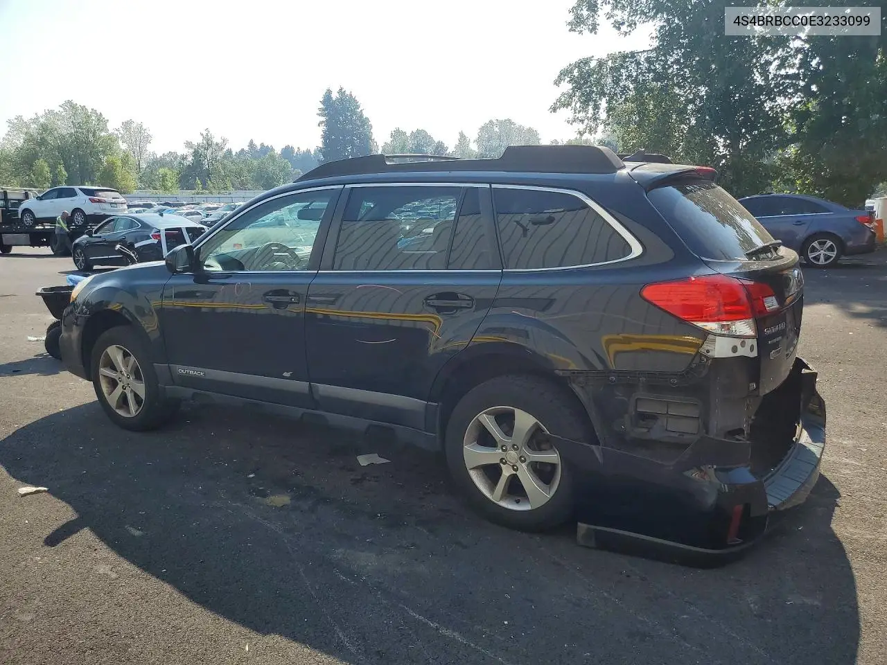 2014 Subaru Outback 2.5I Premium VIN: 4S4BRBCC0E3233099 Lot: 62281966