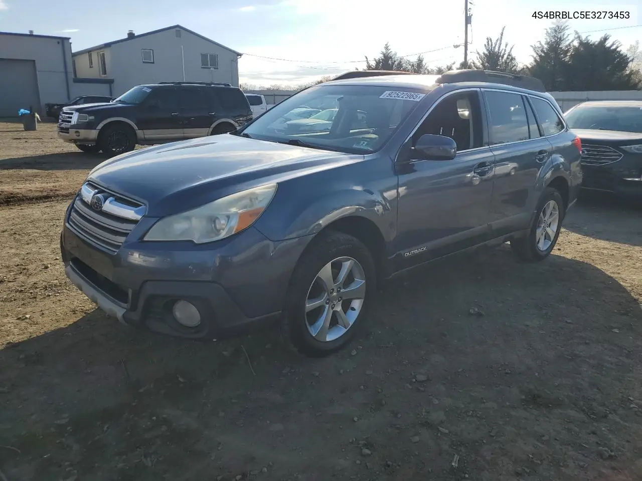 4S4BRBLC5E3273453 2014 Subaru Outback 2.5I Limited
