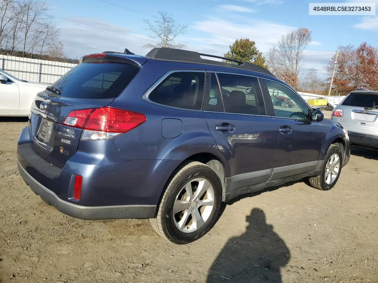 4S4BRBLC5E3273453 2014 Subaru Outback 2.5I Limited