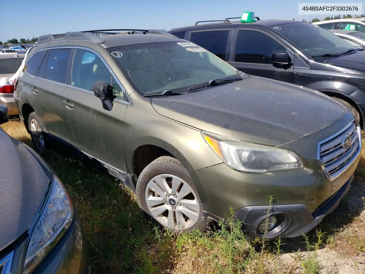 4S4BSAFC2F3302676 2015 Subaru Outback 2.5I Premium