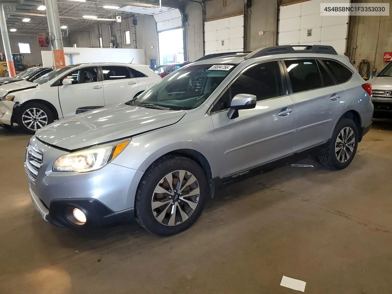 2015 Subaru Outback 2.5I Limited VIN: 4S4BSBNC1F3353030 Lot: 59894756