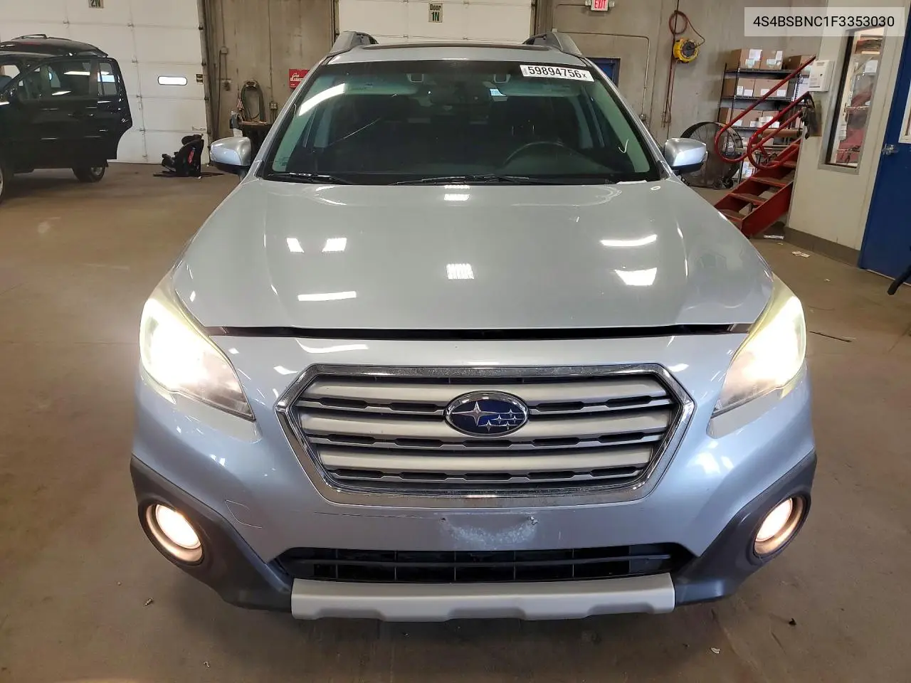 2015 Subaru Outback 2.5I Limited VIN: 4S4BSBNC1F3353030 Lot: 59894756
