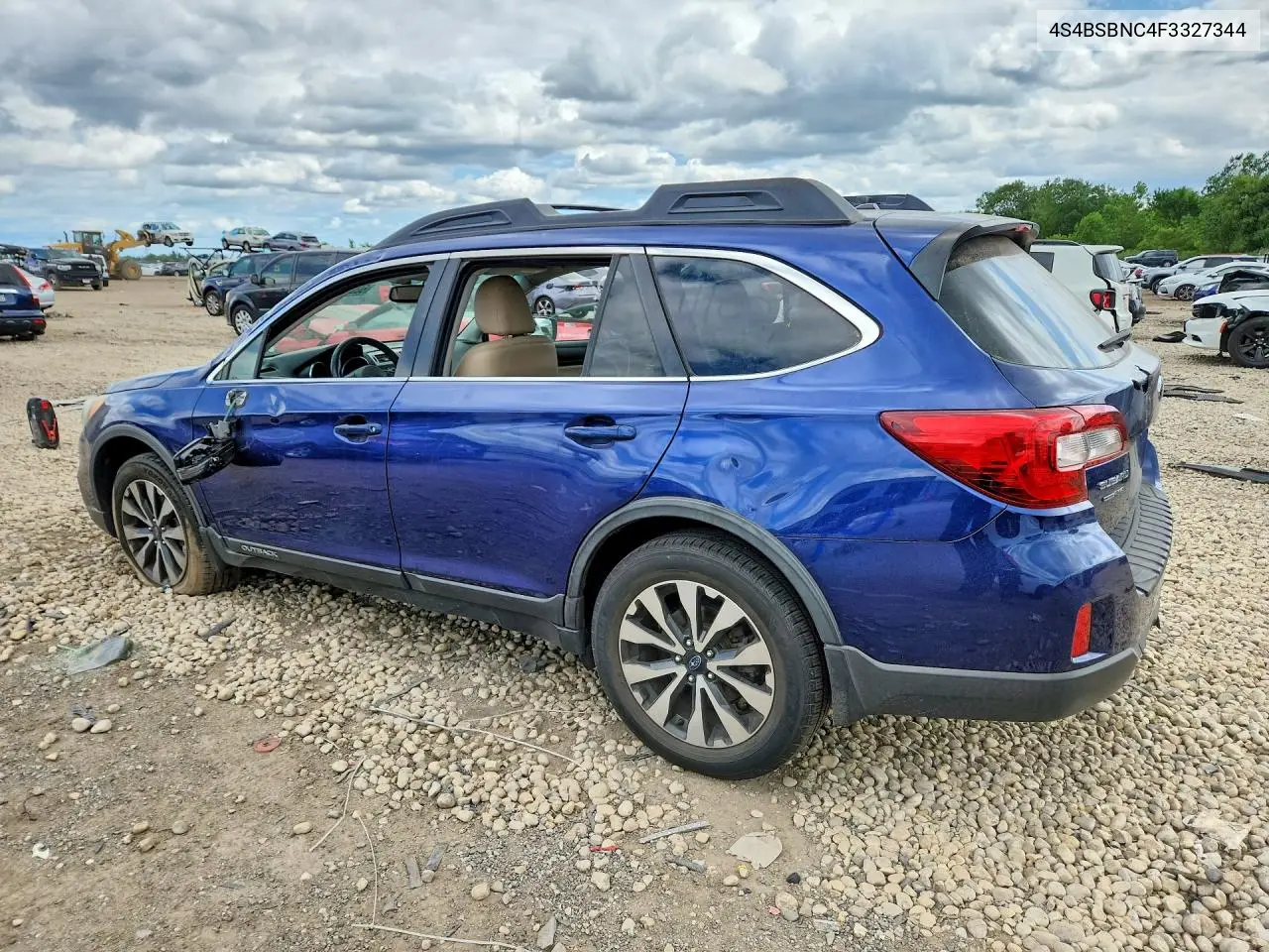 2015 Subaru Outback 2.5I Limited VIN: 4S4BSBNC4F3327344 Lot: 60275536