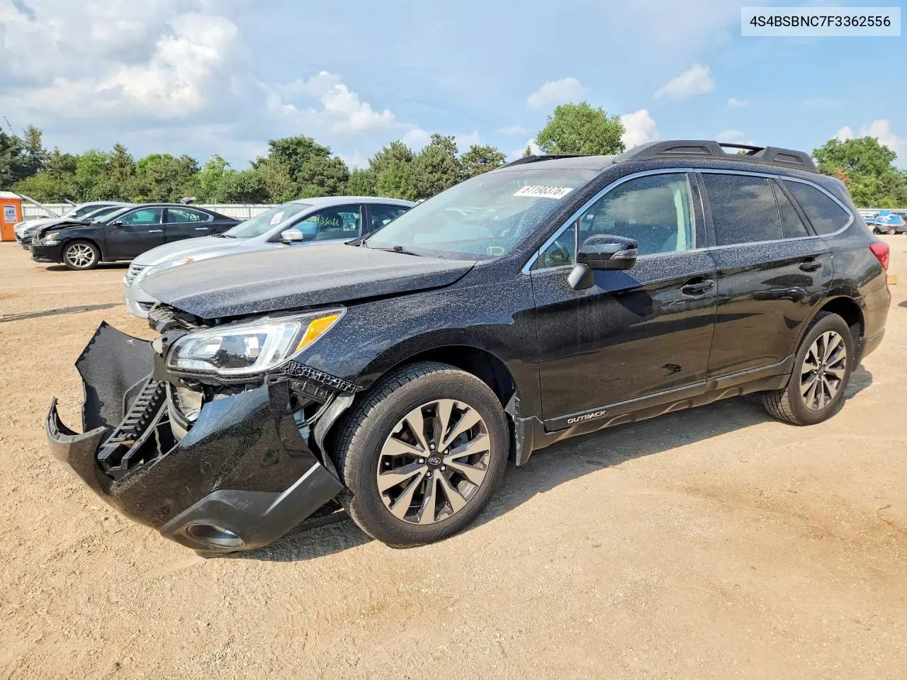 2015 Subaru Outback 2.5I Limited VIN: 4S4BSBNC7F3362556 Lot: 61198376