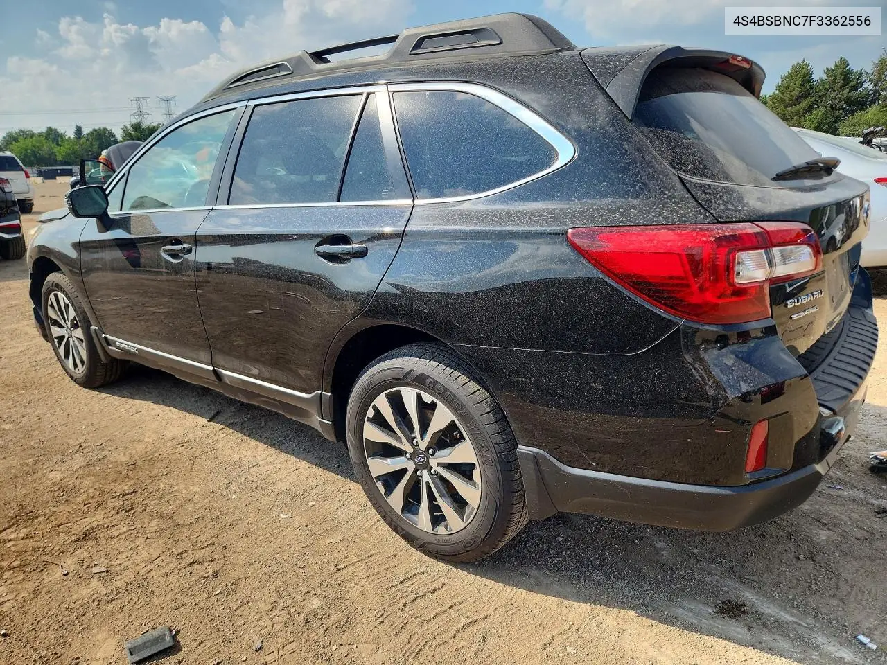 2015 Subaru Outback 2.5I Limited VIN: 4S4BSBNC7F3362556 Lot: 61198376