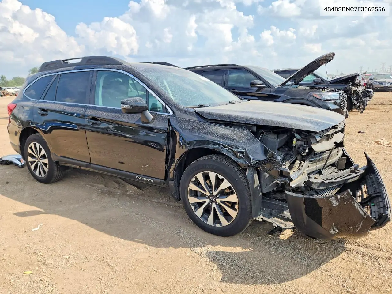 2015 Subaru Outback 2.5I Limited VIN: 4S4BSBNC7F3362556 Lot: 61198376