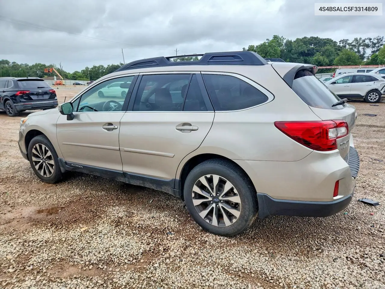 2015 Subaru Outback 2.5I Limited VIN: 4S4BSALC5F3314809 Lot: 61713376