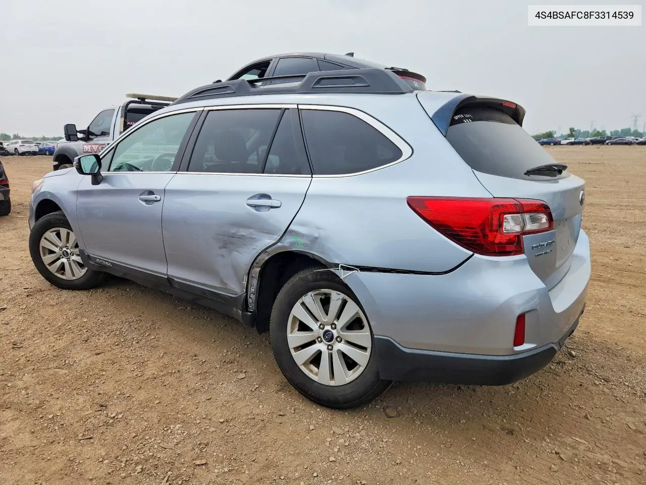 2015 Subaru Outback VIN: 4S4BSAFC8F3314539 Lot: 61727126