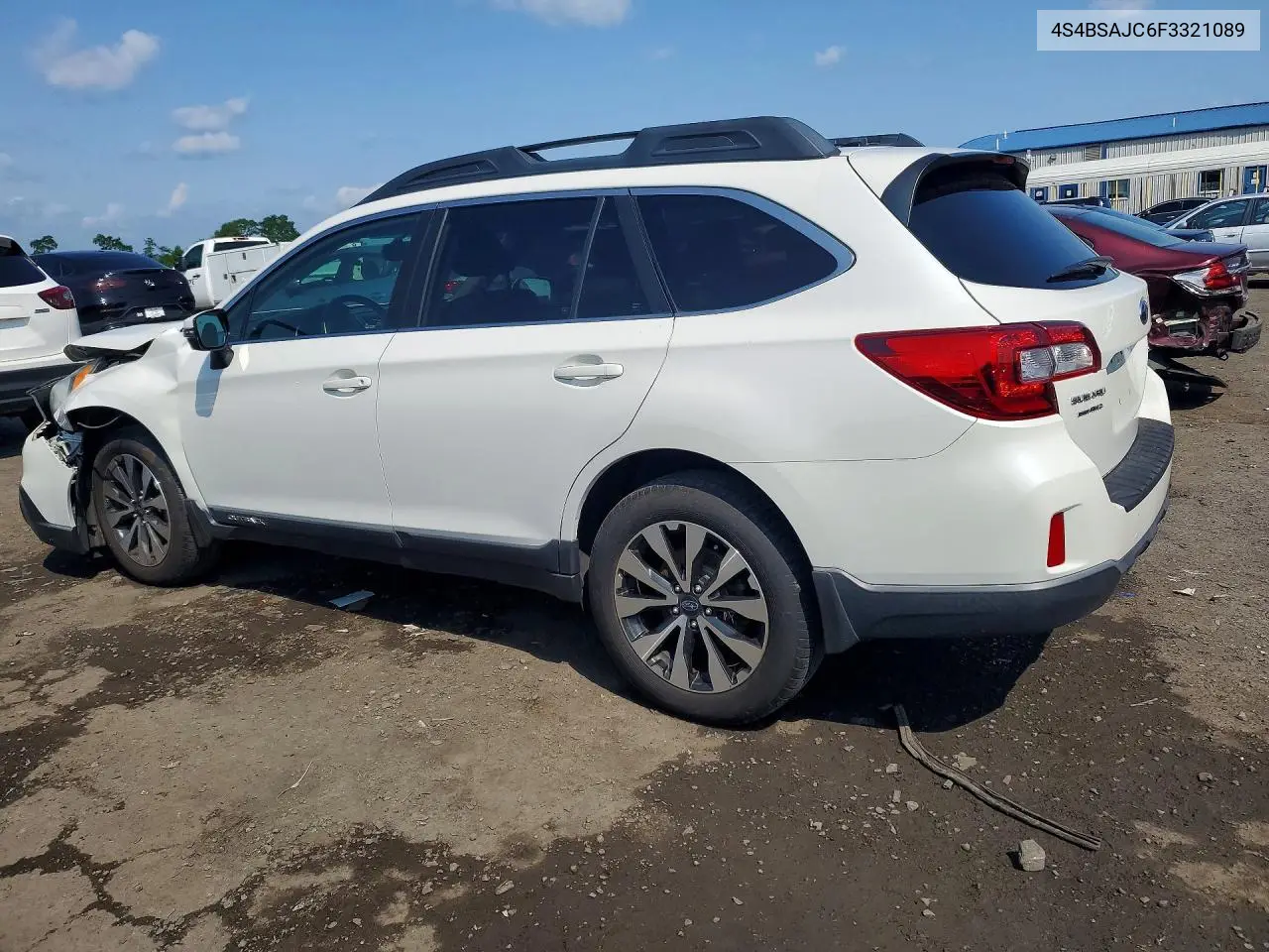 2015 Subaru Outback 2.5I Limited VIN: 4S4BSAJC6F3321089 Lot: 61811236