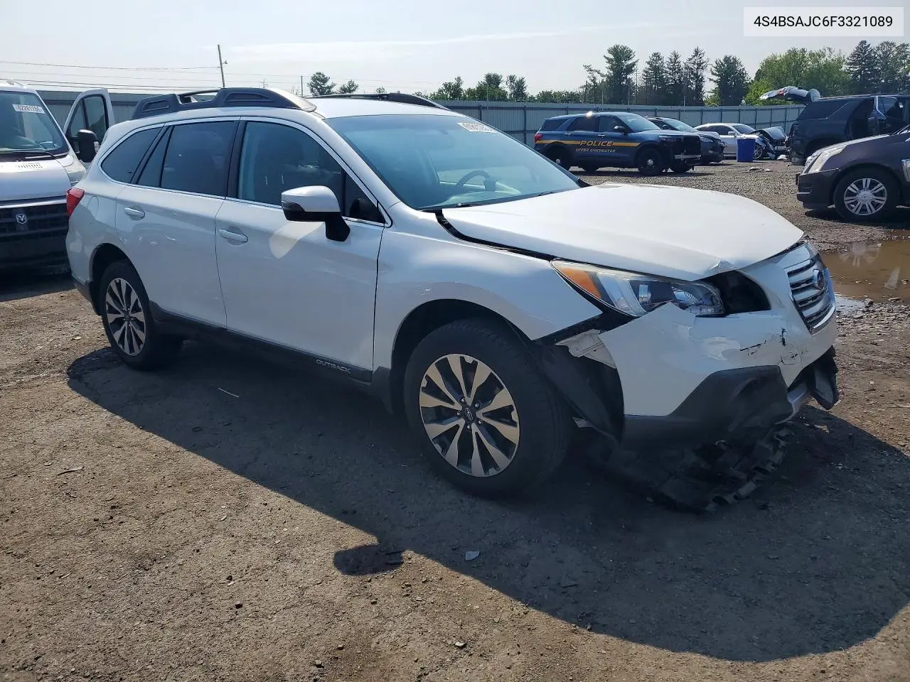 2015 Subaru Outback 2.5I Limited VIN: 4S4BSAJC6F3321089 Lot: 61811236
