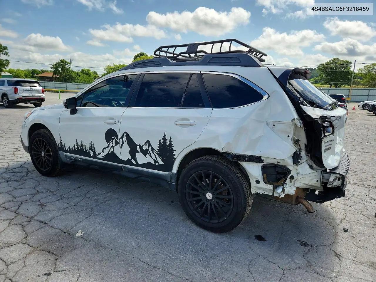 2015 Subaru Outback 2.5I Limited VIN: 4S4BSALC6F3218459 Lot: 61927556