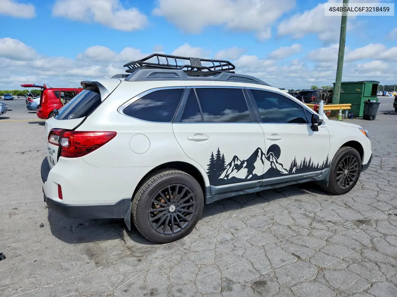 2015 Subaru Outback 2.5I Limited VIN: 4S4BSALC6F3218459 Lot: 61927556