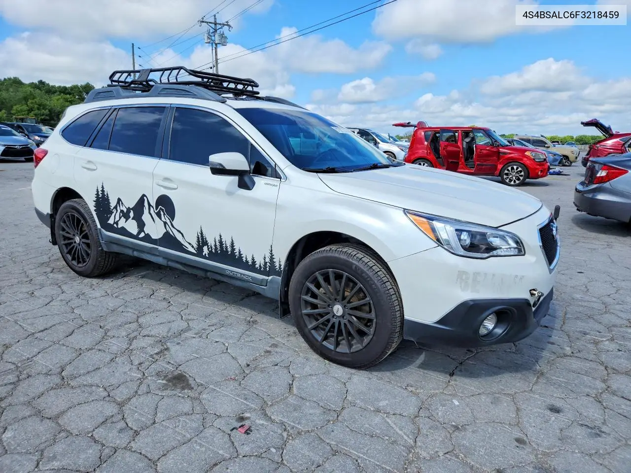2015 Subaru Outback 2.5I Limited VIN: 4S4BSALC6F3218459 Lot: 61927556