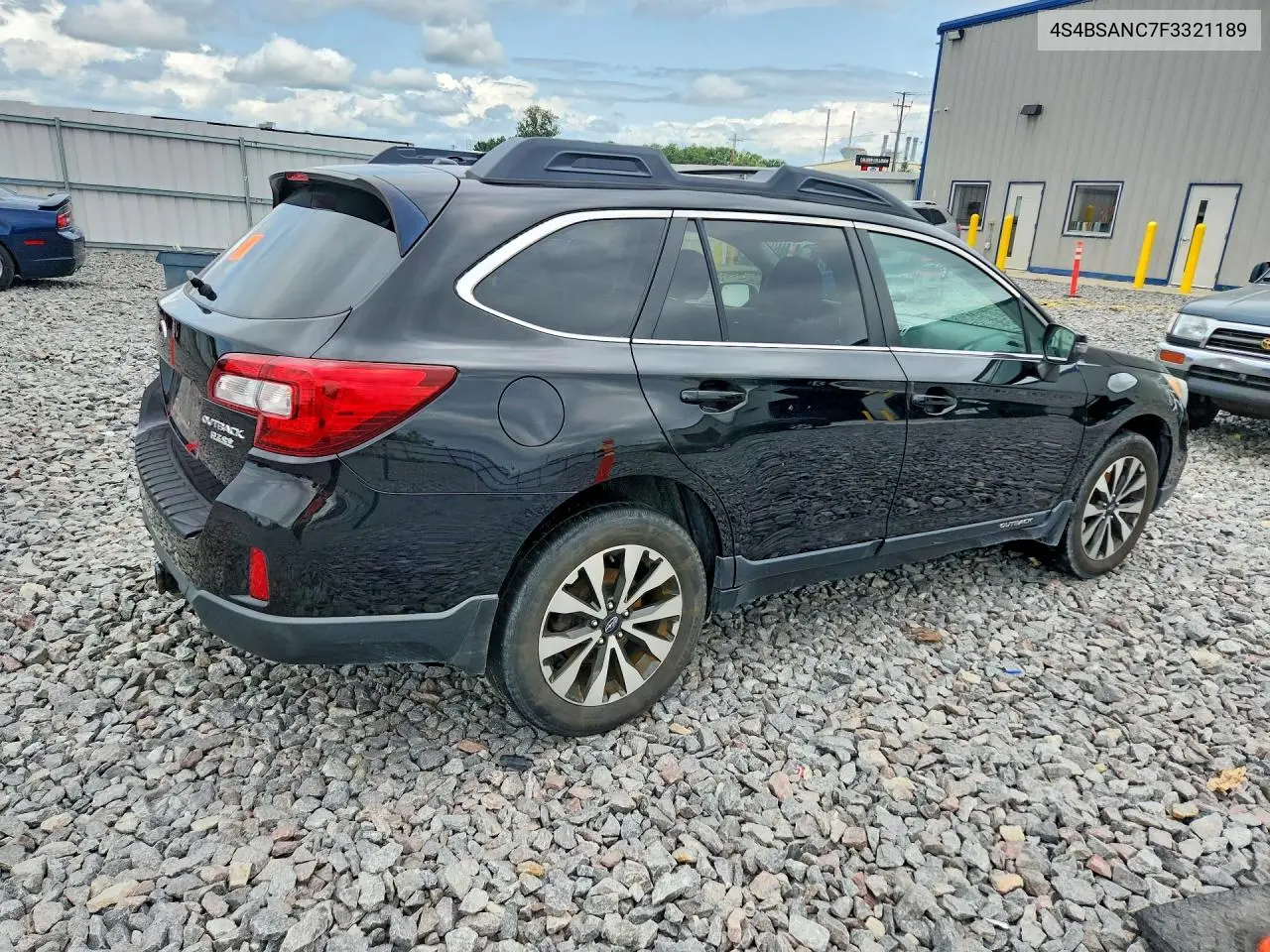 2015 Subaru Outback 2.5I Limited VIN: 4S4BSANC7F3321189 Lot: 62092996