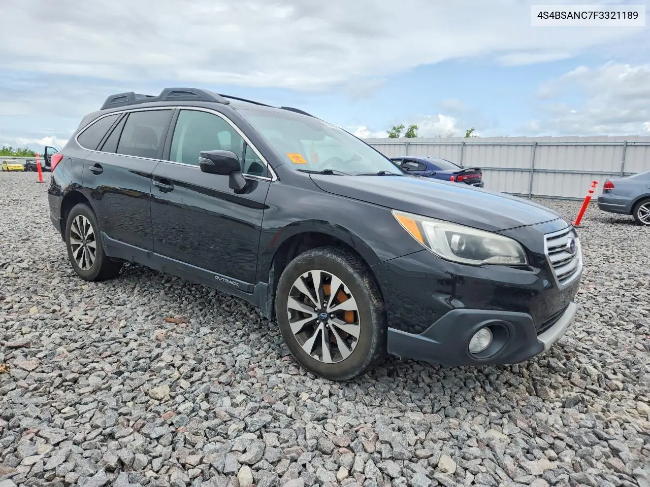 2015 Subaru Outback 2.5I Limited VIN: 4S4BSANC7F3321189 Lot: 62092996