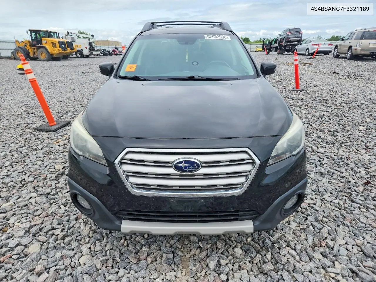 2015 Subaru Outback 2.5I Limited VIN: 4S4BSANC7F3321189 Lot: 62092996