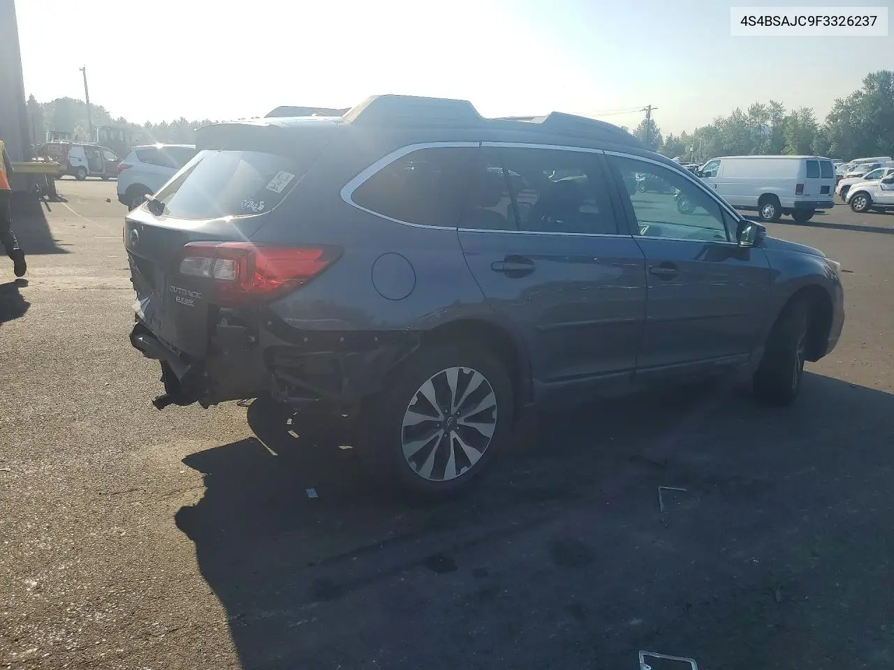 2015 Subaru Outback VIN: 4S4BSAJC9F3326237 Lot: 62114976