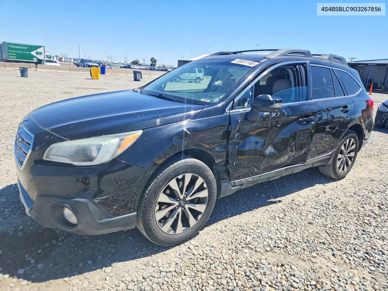 2016 Subaru Outback 2.5I Limited VIN: 4S4BSBLC9G3267856 Lot: 56661186