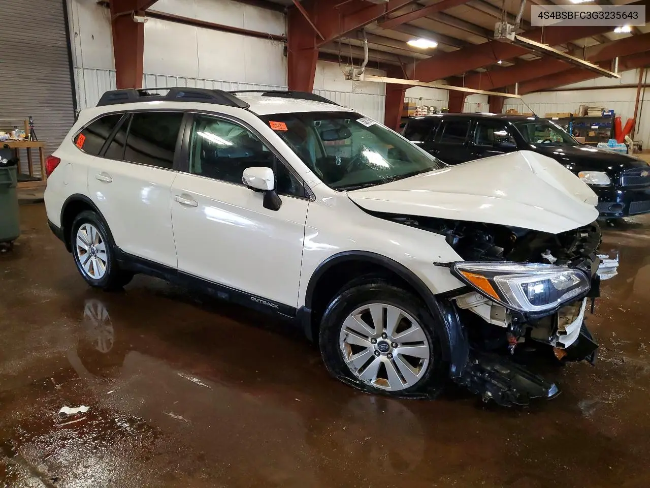 2016 Subaru Outback 2.5I Premium VIN: 4S4BSBFC3G3235643 Lot: 56877606