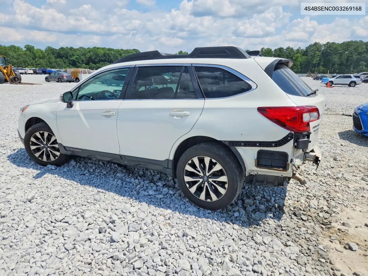 2016 Subaru Outback 3.6R Limited VIN: 4S4BSENC0G3269168 Lot: 59077096