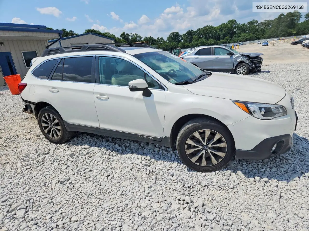 2016 Subaru Outback 3.6R Limited VIN: 4S4BSENC0G3269168 Lot: 59077096