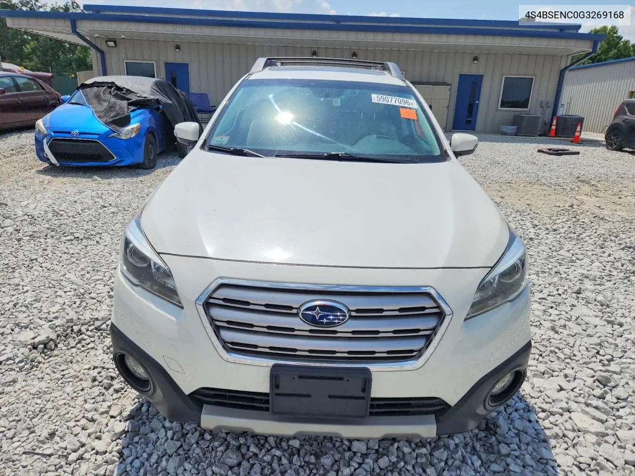 2016 Subaru Outback 3.6R Limited VIN: 4S4BSENC0G3269168 Lot: 59077096