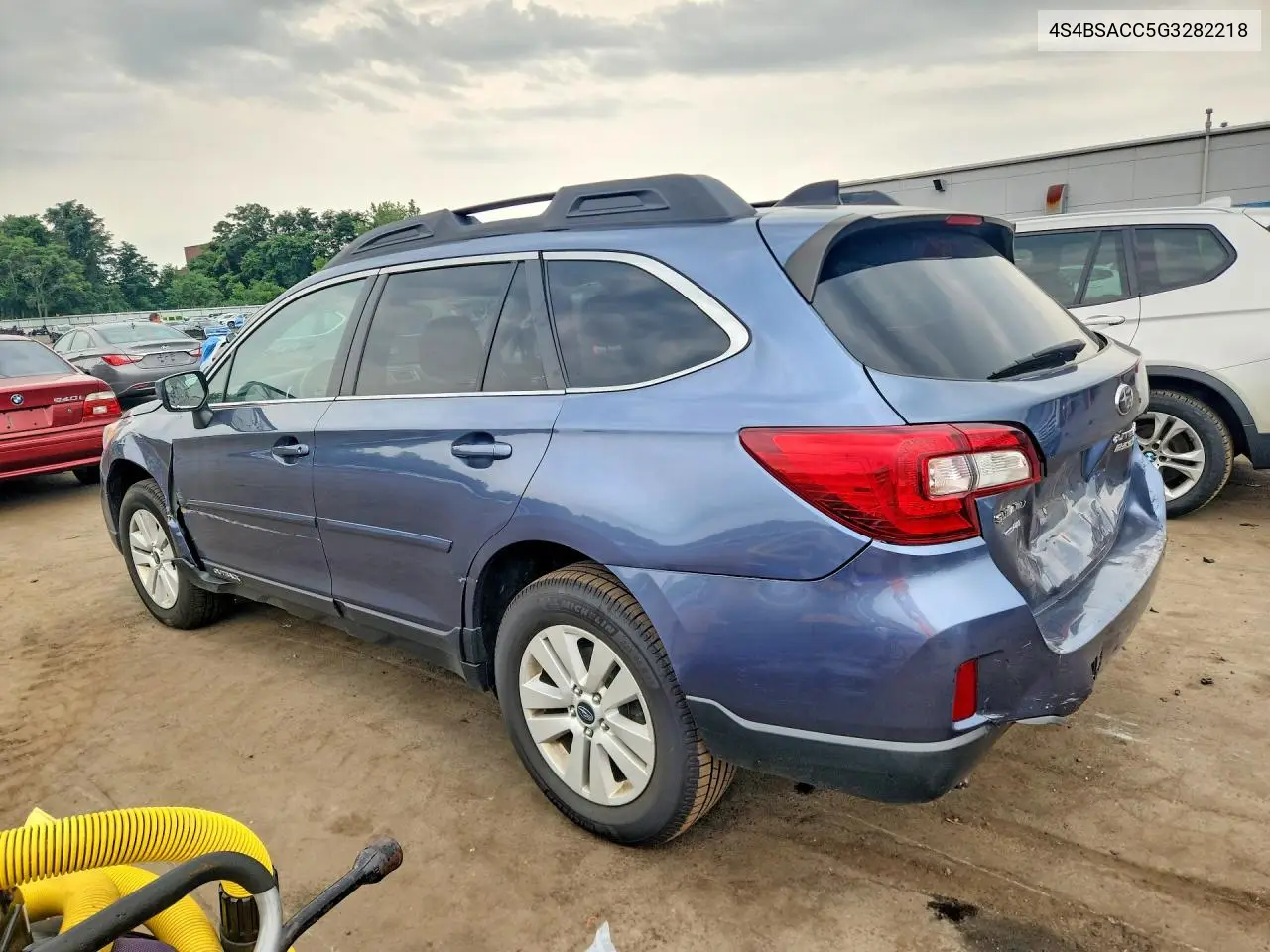 2016 Subaru Outback 2.5I Premium VIN: 4S4BSACC5G3282218 Lot: 60738806