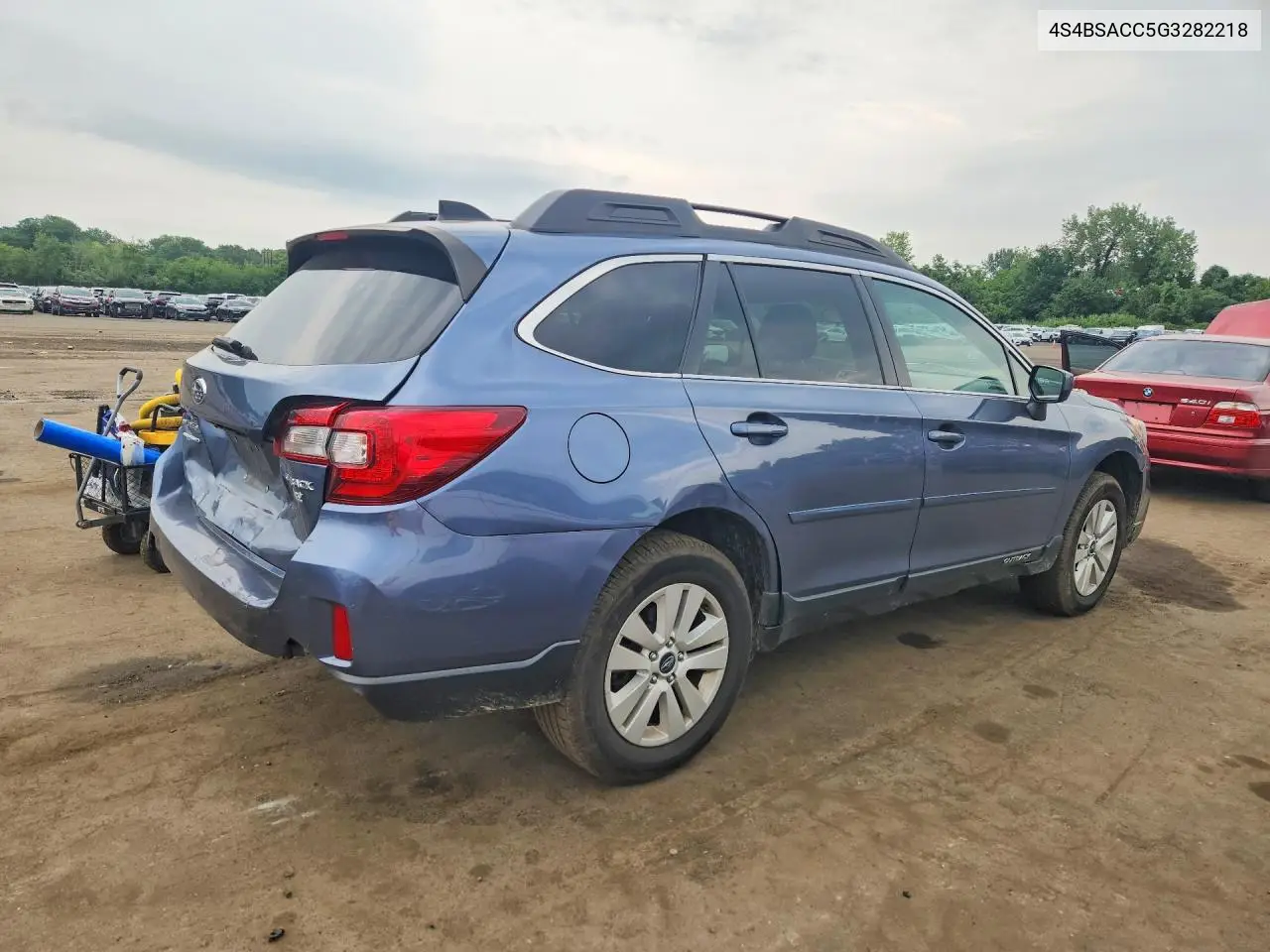2016 Subaru Outback 2.5I Premium VIN: 4S4BSACC5G3282218 Lot: 60738806
