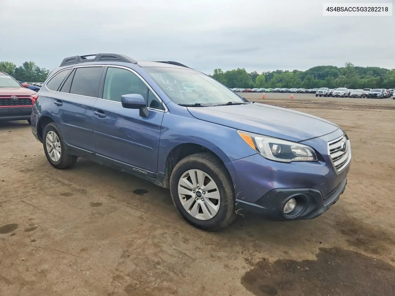 2016 Subaru Outback 2.5I Premium VIN: 4S4BSACC5G3282218 Lot: 60738806