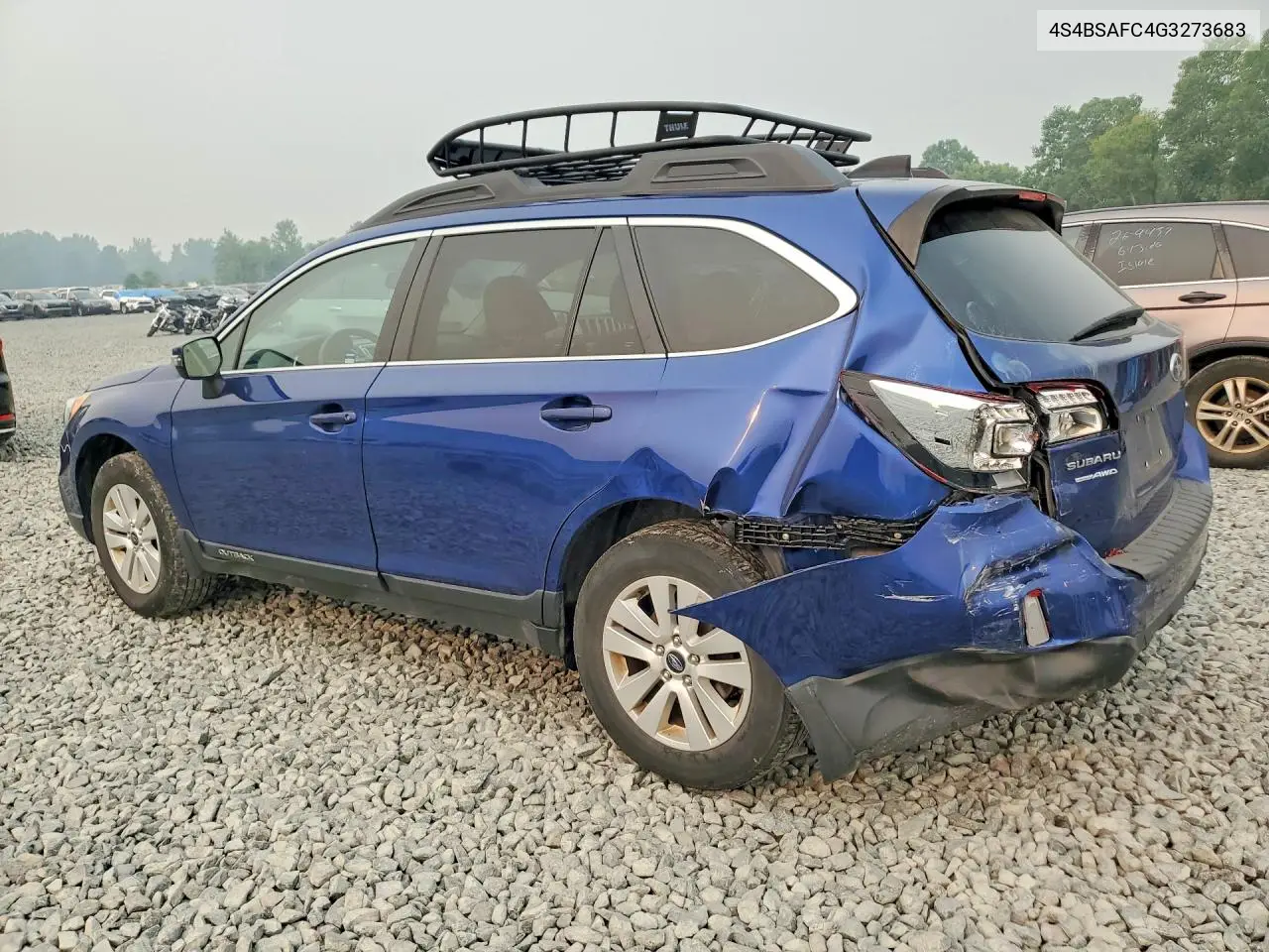 2016 Subaru Outback 2.5I Premium VIN: 4S4BSAFC4G3273683 Lot: 61068376