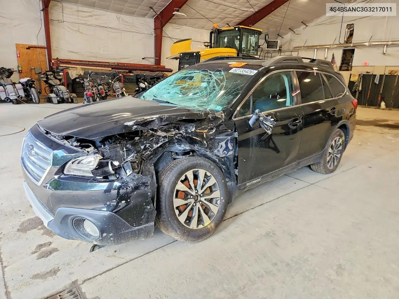 2016 Subaru Outback 2.5I Limited VIN: 4S4BSANC3G3217011 Lot: 62135426