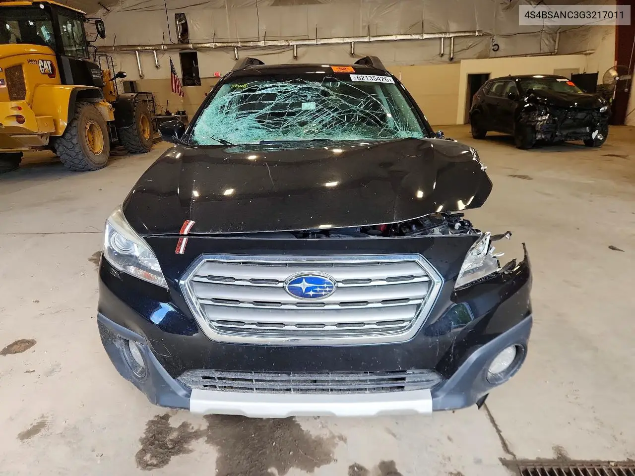 2016 Subaru Outback 2.5I Limited VIN: 4S4BSANC3G3217011 Lot: 62135426